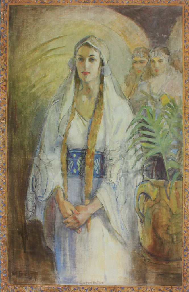 Queen Esther painting by Minerva Teichert prints for sale from High Desert Dry Goods