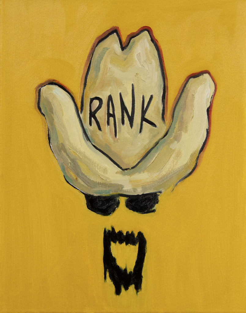 Rank cowboy portrait by Gina Teichert