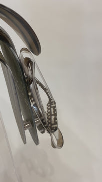 English saddle sculpture by Maeve Eichelberger