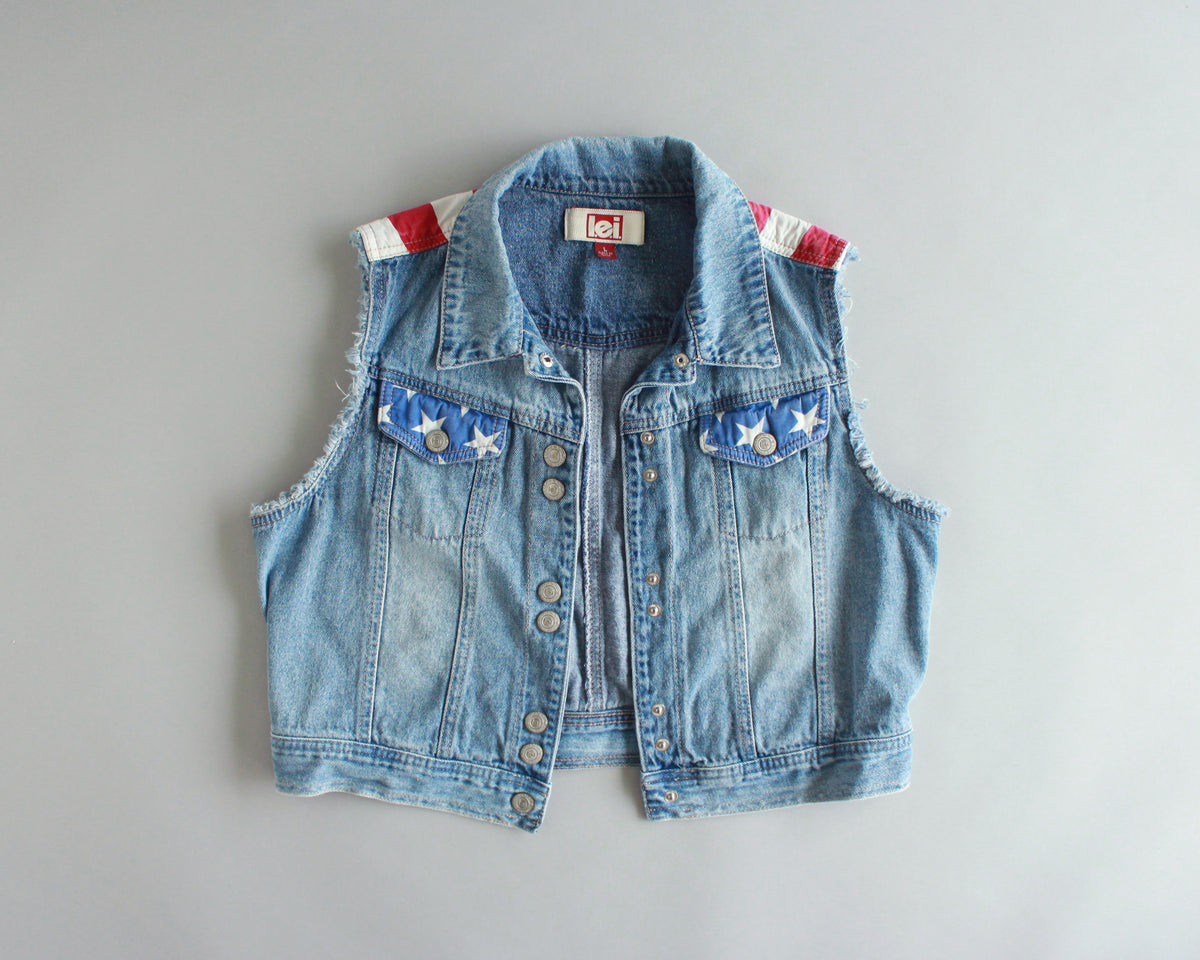 新品アメリヴィンテージ VEST LAYERED DENIM JACKET AMERI VEST LAYERED DENIM JACKET 美品 AMERI VEST LAYERED DENIM