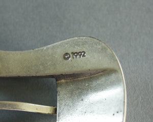 1990s skinny belt ranger buckle 