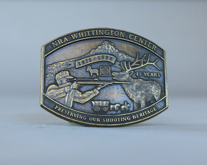 NRA Wittington Center belt buckle