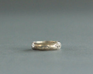 jerome begay stamped silver southwest ring