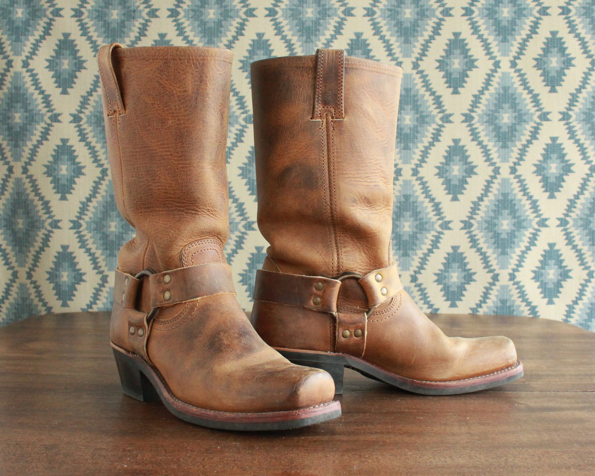 Classic Frye Harness Boots Women s Size 8 High Desert