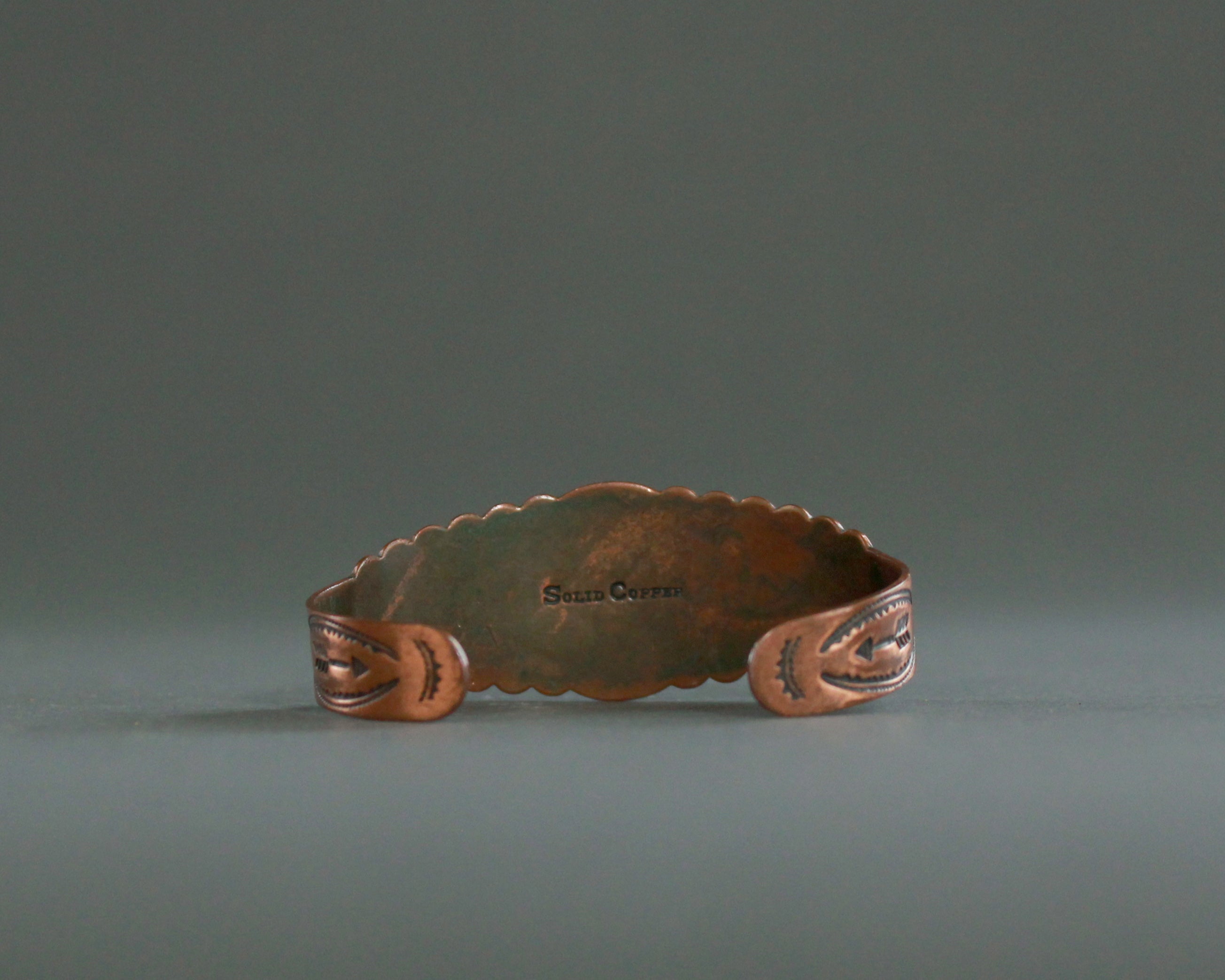 Vintage Solid Copper Bracelet Link Charm | eBay