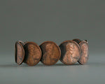 Penny Bracelet from Upcycled 1976 Coins