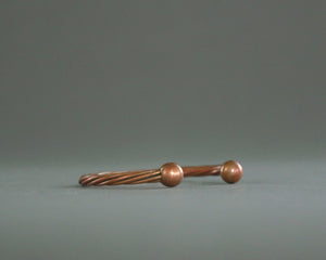 Twisted copper wire bracelet