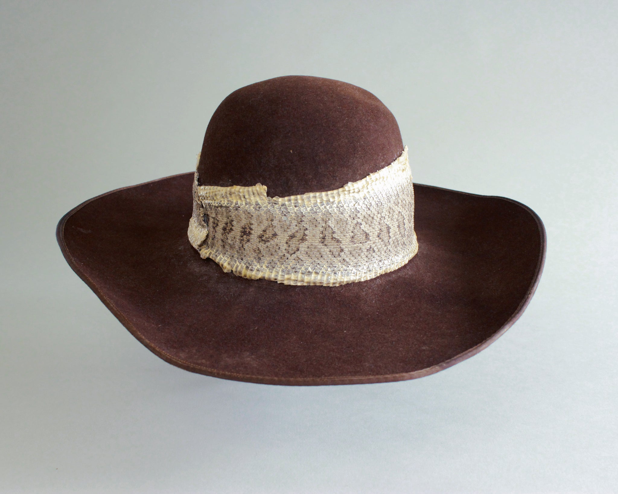Marcus Adler Women\'s Wool Felt Hat with Snakeskin-Texture Band Marcus Adler women main image 2