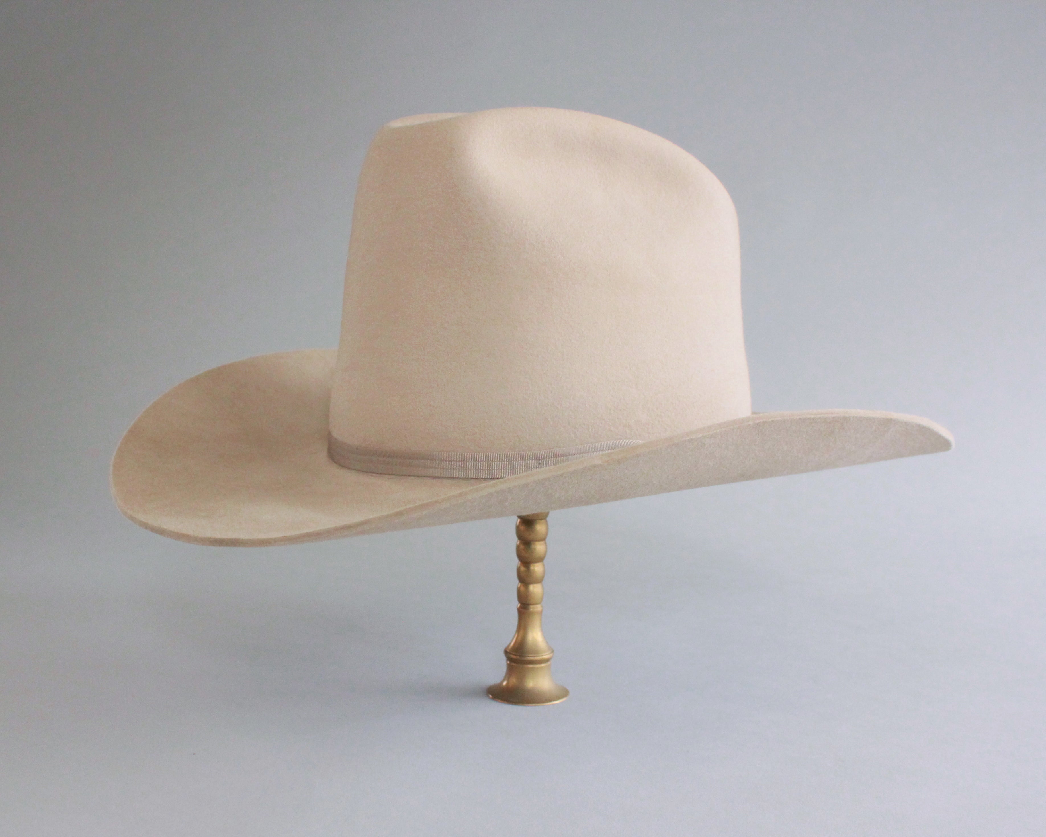 vintage smithbilt gray fur felt cowboy hat 
