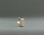 modernist sterling silver taxco ring size 6.5