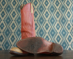 vintage frye cowboy boots men's size 11
