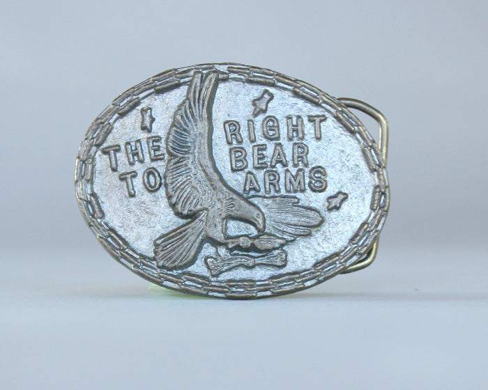Right to bear arms belt buckle