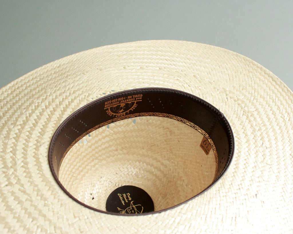 shape your own straw cowboy hat size 6 7/8