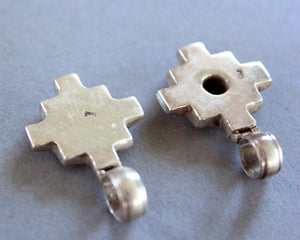 southwestern cross necklace sterling silver