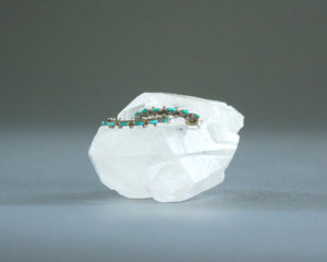 western hoop earrings sterling silver turquoise
