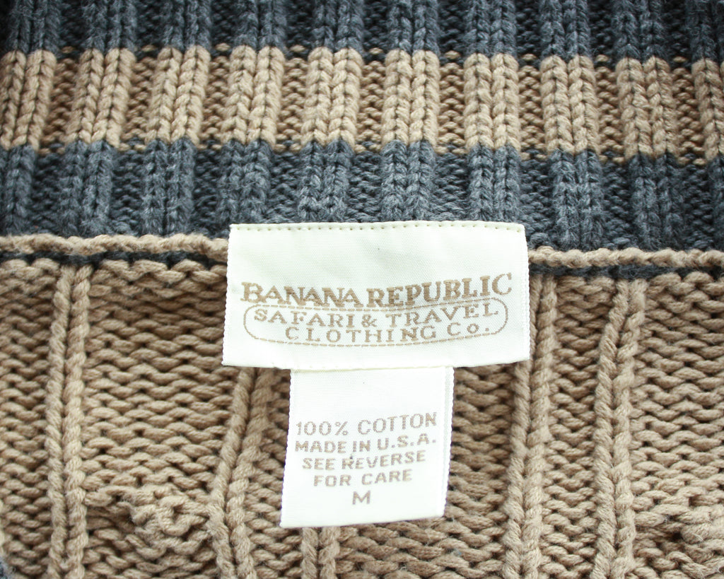 Early Banana Republic Safari Sweater Size Medium