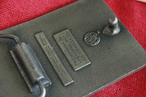 70's vintage Levi's label belt buckle 