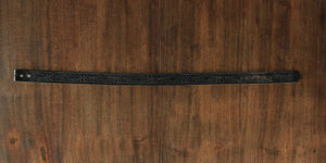 Black southwest tooled belt size 30