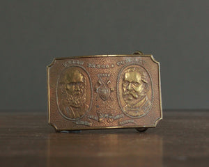 Wells Fargo antique belt buckle Tiffany New York 