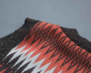 1970s zigag polyester sweater vest by Catalina Sportswear